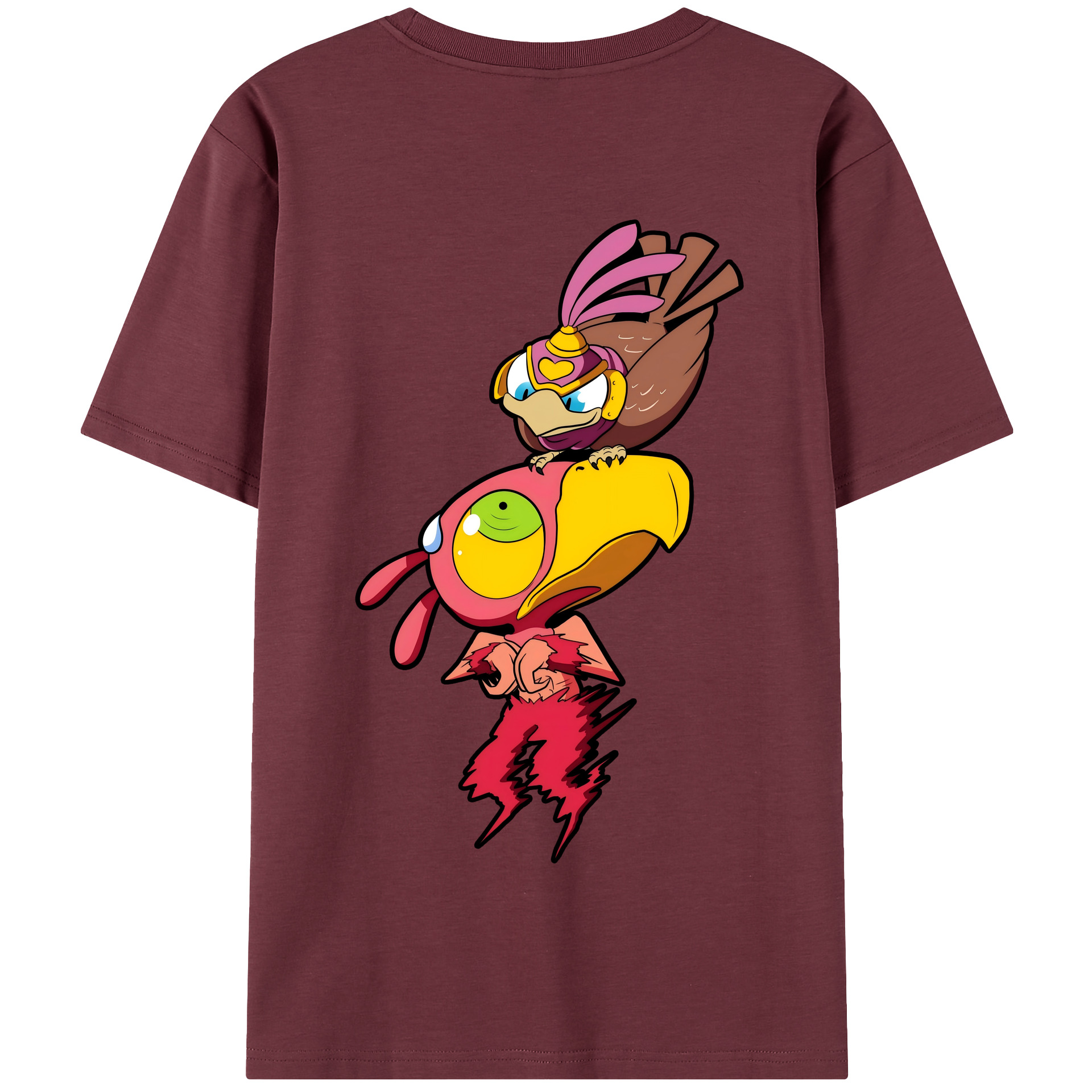 （画像用） ジョジョの奇妙な冒険 JoJo's Bizarre Adventure 綿100％半袖Tシャツ（背面プリント）